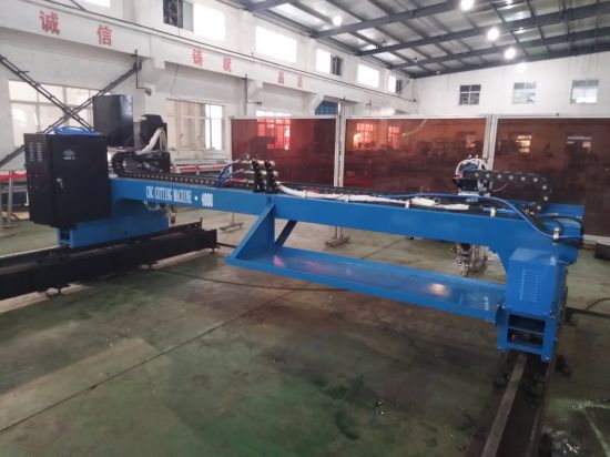 بڑے سائز Gantry پلازما کاٹنے دھات CNC پلازما کاٹنا مشین چین