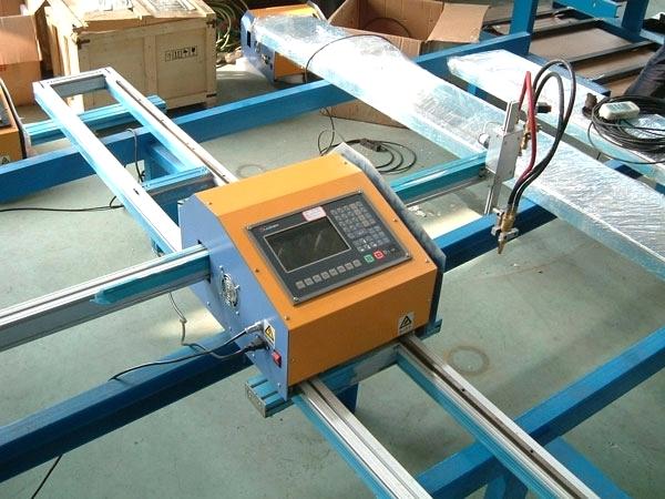 لوہے کی چادروں کے لئے CNC پلازما کاٹنے اور ڈرلنگ کی مشین دھات کی اشیاء جیسے آئرن تانبے سٹینلیس سٹیل کاربن شیٹ پلیٹ کاٹا