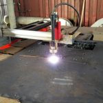 مشین CNC کٹر اجزاء کاٹنے poprtable سنک پلازما کاٹنے مشین شعلہ