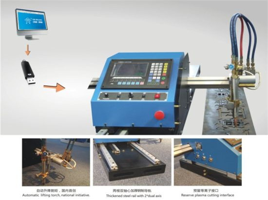 چین 1500 * 3000mm پلازما CNC کاٹنے کی مشین